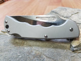 Lion Steel Folding Gray Pocket Work Knife - 771CGR