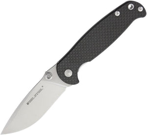 Real Steel H6-S1 Framelock Carbon Fiber G-10 Sandvik 14C28N Folding Knife