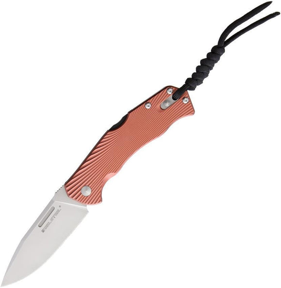 Real Steel H7 Special Edition Lockback Pink Handle Stainless Folding Knife