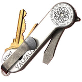 KeyBar Valhalla Viking Warrior Aluminum Car & House Key Holder Made in USA 212