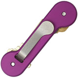 KeyBar Purple Aluminum Handle Holds 12 Keys 208