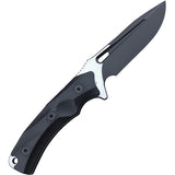 WE KNIFE CO Vindex Black G10 Handle Stainless 2-Tone Fixed Blade Knife 802B