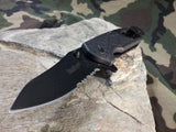 Kershaw Funxion EMT Linerlock A/O Black Belt Cutter Folding Knife 8100