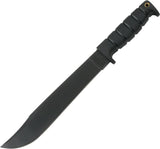Ontario SP5 Survival Spec Plus Generation II Series Fixed Black Bowie Knife