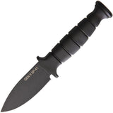 Ontario Spec Plus Generation II Black 5160 Carbon Steel Fixed Boot Knife