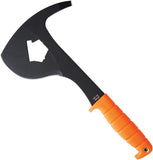 Ontario SP-16 SPAX Fixed Ax Head Carbon Steel Orange Handle Axe w/ Sheath
