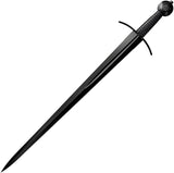 Cold Steel MAA Arming Fixed Carbon Steel Blade Black Leather Handle Sword