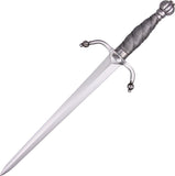 Cold Steel Colichemarde Dagger Silver Finish Wire Handle Fixed Knife