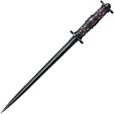 Cold Steel Rondel 10.5" Fixed Blued Blade Black Rosewood Handle Dagger