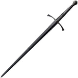 Cold Steel MAA 35.5" Black Fixed Double Edge Blade Italian Long Sword