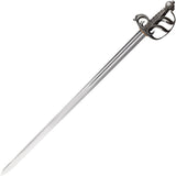 Cold Steel English Back Carbon Steel Fixed Blade Cast Metal Handle Sword