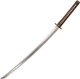 Cold Steel Mizutori Crane Katana 41.25" Damascus Steel Fixed Knife Sword