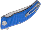 Steel Will Sargas F60 Linerlock Blue Folding Knife f6011