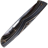 We Knife Scamp Slip Joint CPM S35VN Black & Bronze Titanium Folding Knife 905A