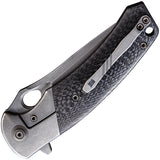 We Knife Bishop Framelock Gray Titanium & Carbon Fiber M390 Folding Knife 903A