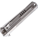 We Knife Co Ltd Syncro Gray Titanium Folding CPM S35VN Pocket Knife 909C