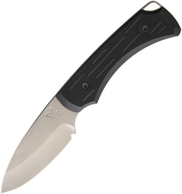 Medford MKT Colonial D2 Tool Steel Black Handle Fixed Blade Knife