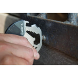 Dakota Survival Disc Multi-Tool Can & Bottle Opener Screwdriver Wrench Light Compass Tool 9101