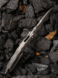 We Knife Co Ltd Hecate Gray 6AL4V Titanium Folding CPM 20CV Pocket Knife 922A
