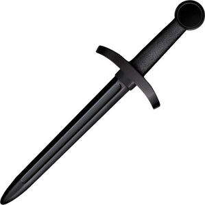 Cold Steel 20" Black Handle Unsharpened Blade Training Dagger Knife 