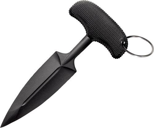 Cold Steel FGX Push Dagger Black Double Edge Grivory Lightweight Knife