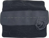 Knife Roll Rug - Holds 12 Knives  Black w/ Cloth Lining - ac92