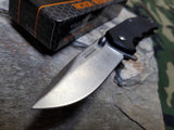 Tac Force 6" G10 Folding Black Pocket Knife Assisted Opening - 933G10