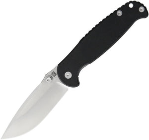 Real Steel S6 Framelock Black G10 Handle Satin VG10 Stainless Folding Knife