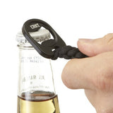 CRKT Keychain Black Bottle Opener Paracord Carabiner Keyring Keychain 9450B