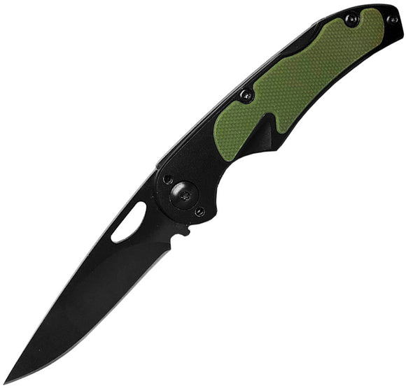ABKT TAC Mark II Lockback OD Green Stainless Folding 8Cr13MoV Pocket Knife 062G