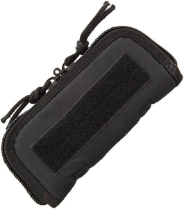Black Cordura 7" Knife Pouch Zip Up Case  with Padded Lining -  ac181