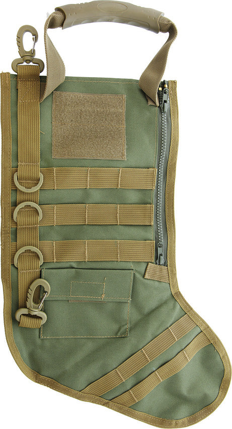 Tactical Holiday or Christmas Stocking OD Green - 201