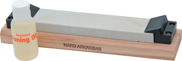 Arkansas Sharpeners Hard Whetstone Wood Block Honing Oil Knife Edge Stone 43