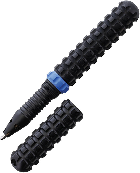 AuCon Tenax EDC Blue & Black Aluminum Writing Pen 008BL