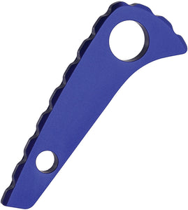 August Engineering Spyderco Paramilitary 2 Blue Aluminum Backspacer 2102BLU