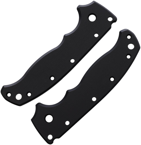 August Engineering Demko AD20.5 Black G10 Knife Handle Scales 1201BLK