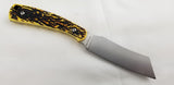 Schrade Uncle Henry Whitetail Delrin Stag Sheepsfoot Fixed Blade Knife 401