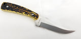 Schrade Uncle Henry Whitetail Delrin Stag Sharpfinger Fixed Blade Knife 402