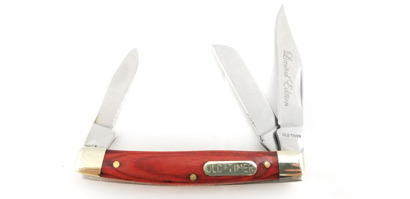 Schrade Old Timer Middleman Rosewood Folding Pocket Knife 403