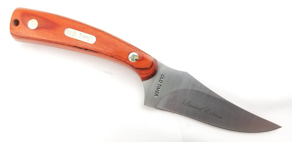 Schrade Old Timer Sharpfinger Full Tang Rosewood Fixed Blade Knife 406