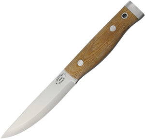 American Knife Company Forest II Natural Canvas Fixed Blade Knife F2MNC