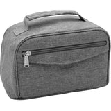 Akinod Bento Lunch Bag Gray Double Compartment 000045