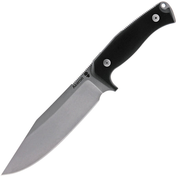 Akeron SFS by Tony Lopes Black G10 Handle Fixed Blade Knife N001