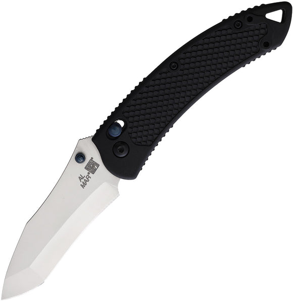 Al Mar Payara Axis Lock Black ABS Folding Stainless Tanto Pocket Knife 4131
