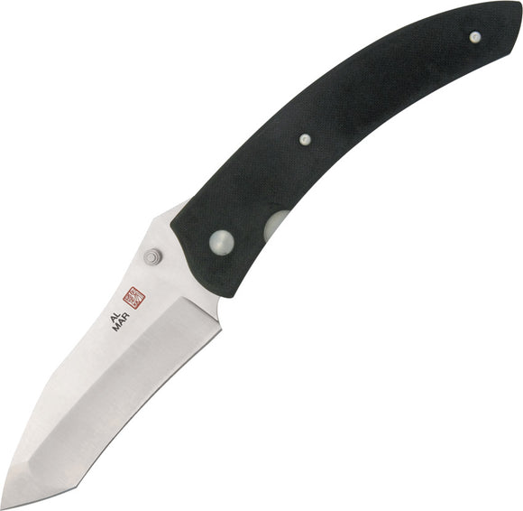 Al Mar Payara Black G10 Handle Thumb Stud VG-10 Stainless Folding Knife PA2