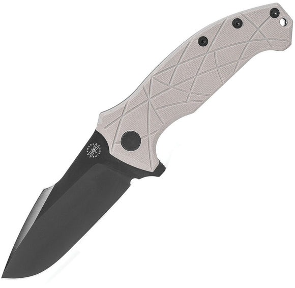 Amare Coloso Linerlock PVD G10 Coyote Folding D2 Knife 201902