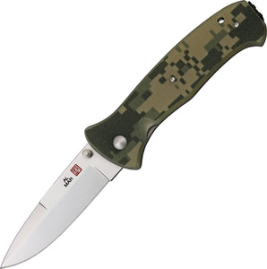 Al Mar SERE 2000 Linerlock Digital Camo G10 Folding VG-10 Spear Pt Knife S2KDC