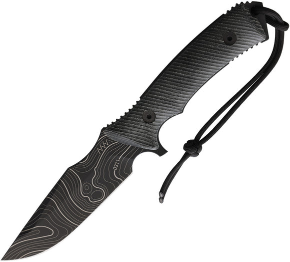 Acta Non Verba Knives M311 Spelter Micarta Elmax Steel Fixed Blade Knife 311004