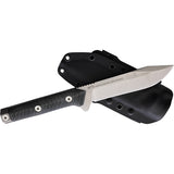 Acta Non Verba Knives M73 Kontos Black Micarta Sleipner Fixed Blade Knife M73003