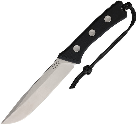 Acta Non Verba Knives P400 Black G10 Sleipner Tool Fixed Blade Knife P400001
